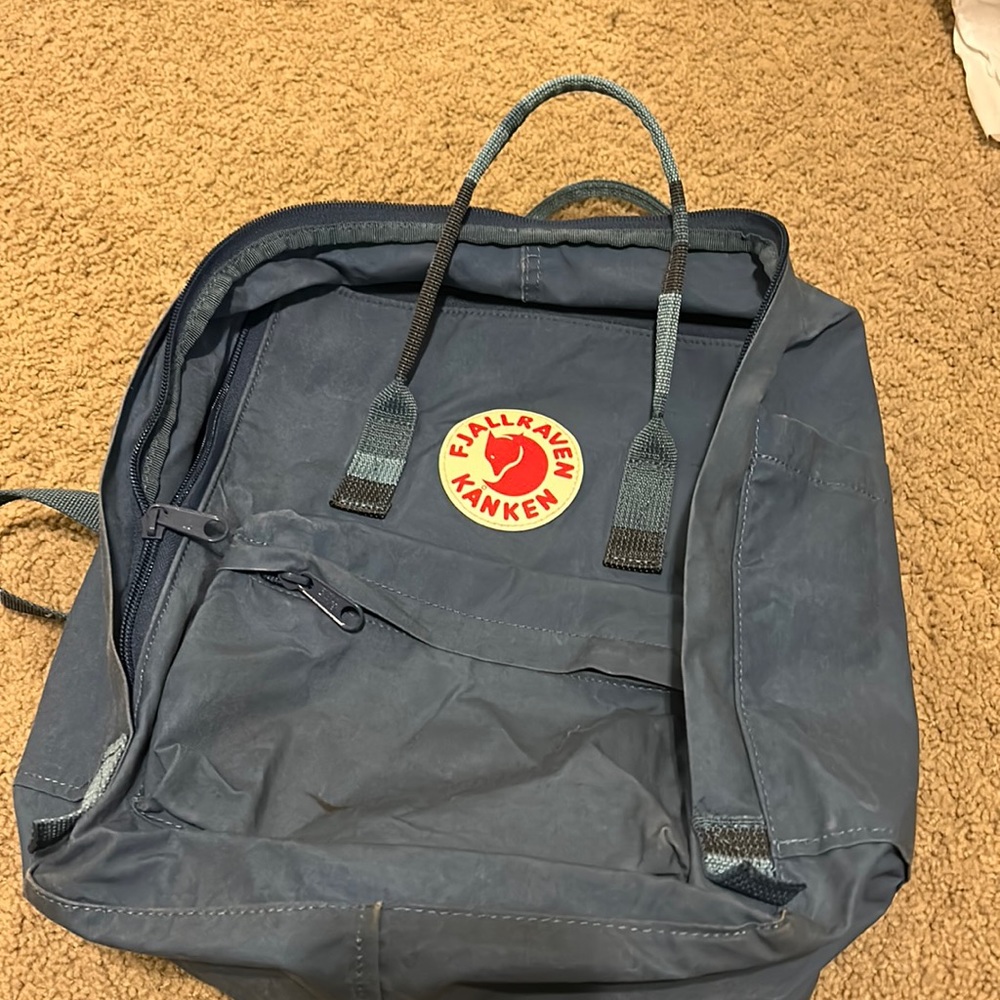 Fjallraven Backpack Full size blue